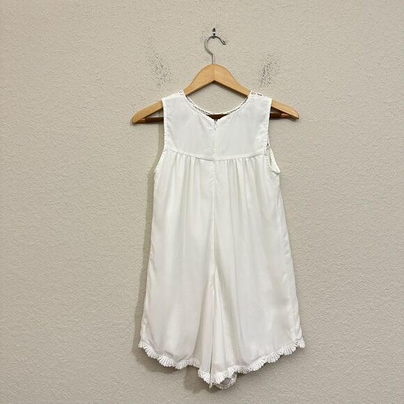 JEN'S PIRATE BOOTY for FREE PEOPLE White Wanderlust Romper Lace - Picture 5 of 12